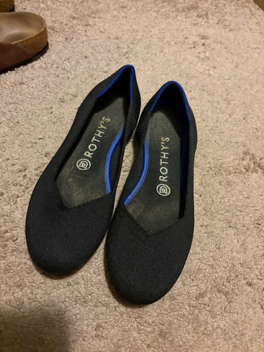 Rothy's Black Flats